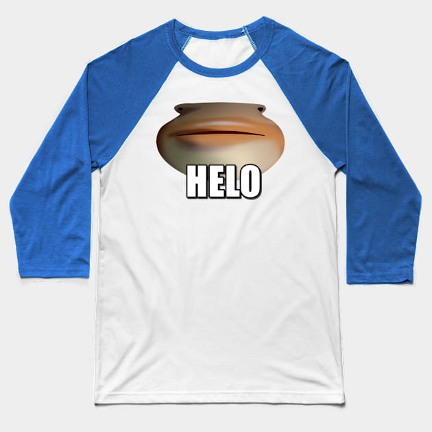 helo Baseball T-Shirt by NikiP